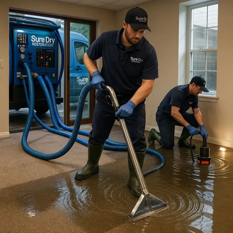 Water Extraction and Removal process in Sycamore, IL